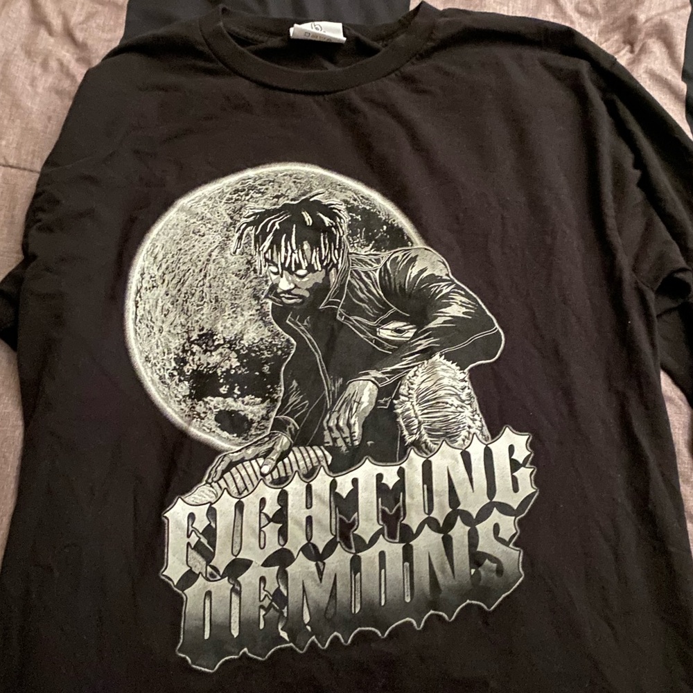 Black Juice Wrld “fighting demons” Long Sleeve
